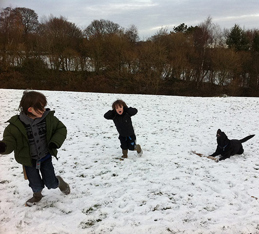 Your Pictures: reactions: Taken on a wintry boxing day walk near Sheffield