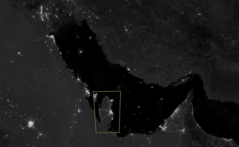 Satellite Eye on Earth: Qatar at Night