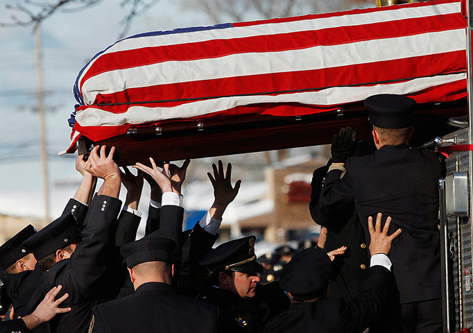 24 hours: West Webster, New York, US: Members of the West Webster fire department