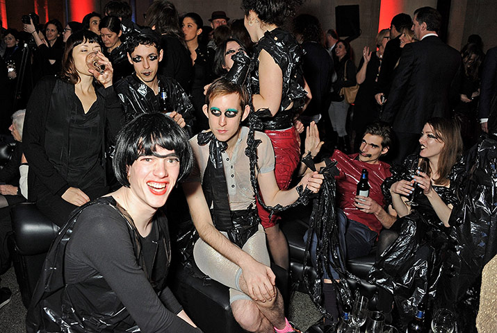 Turner Prize: Spartacus Chetwynd's supporters 