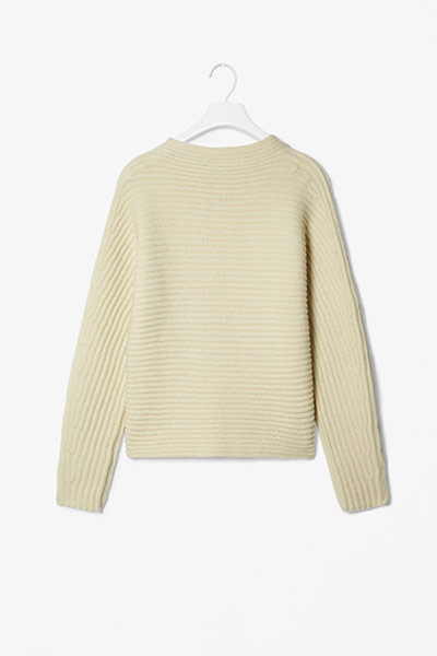 Winter warmers: Winter warmers Cos cream knitted jumper