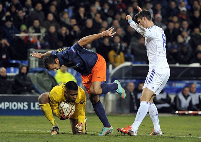 tuesday matchday 6 4: Montpellier's French goalkeeper Jonathan Ligali