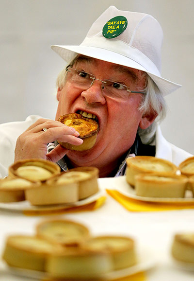Comedy pictures: The World Scotch Pie Championships in Dumfermline