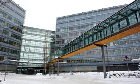 Nokia headquarters in Espoo, Finland.  Photograph: EPA/Markku Ojala
