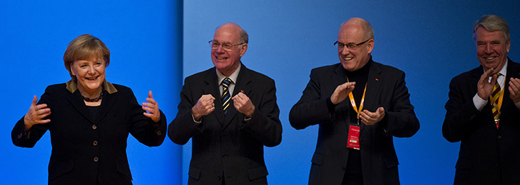 Comedy pictures: German Chancellor Angela Merkel