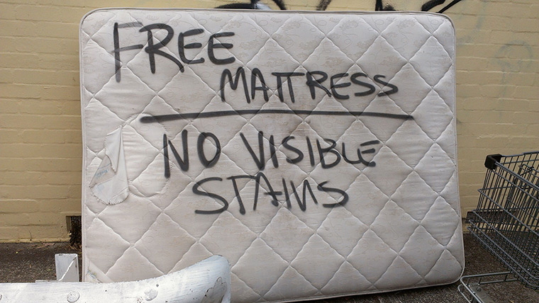 Shit London: Mattress