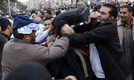 Scuffles in Cairo