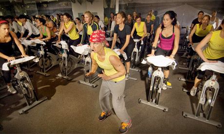 SoulCycle class, New York