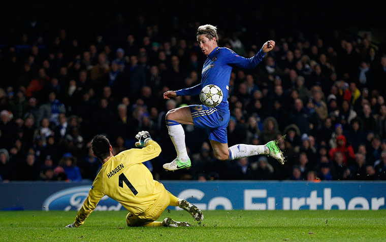 Wed Champ league 2: Torres scores