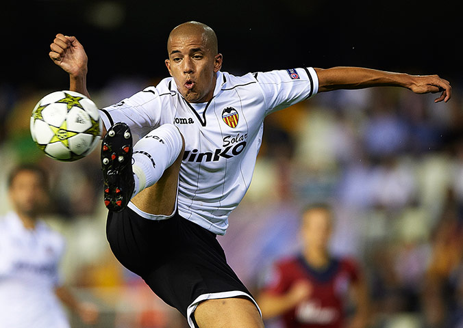 qualifiers: Sofiane Feghouli of Valencia