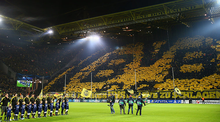 qualifiers: The Borussia Dortmund team line up