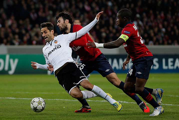 wed champs: Marko Basa gives away a penalty