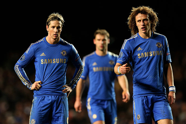 wed champs: Chelsea dejected players