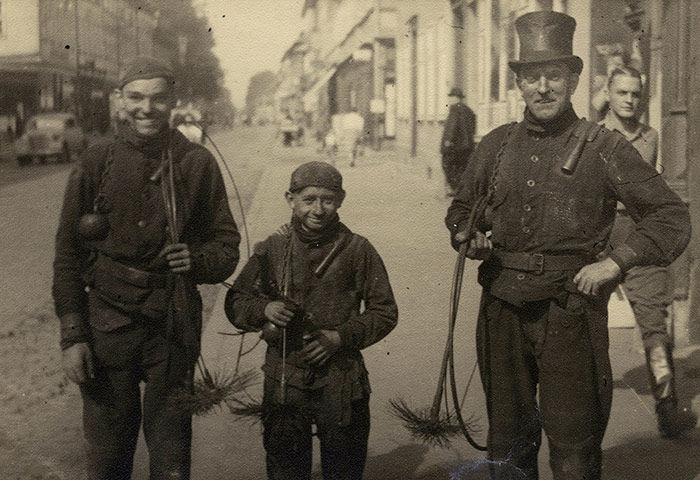 Michael Hoppen: Unknown Photographer, German Chimney Sweeps
