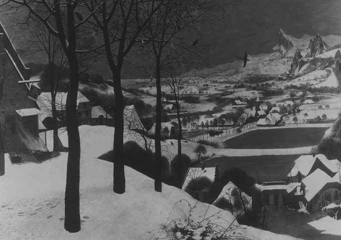 Michael Hoppen: Nicky Coutts, Hunters in the Snow, 2001