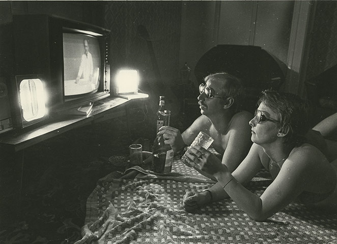 Michael Hoppen: Sun and Games, Norman and Lynda in their Holiday Hideaway