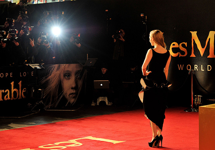 24 hours in pictures: Amanda Seyfried attends the World Premiere of 'Les Miserables'