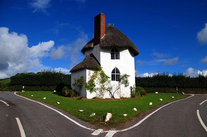 Your Pictures: quaint: An old round house near Bristol.