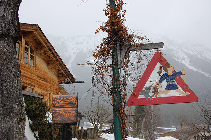 Your Pictures: quaint: The roadsigns in an Austrian village were incredibly quaint