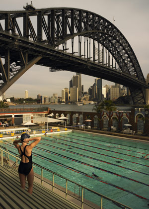 Healthiest cities: North Sydney swimming pool
