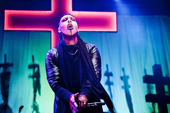 Week in music: Marilyn Manson performs in Amsterdam