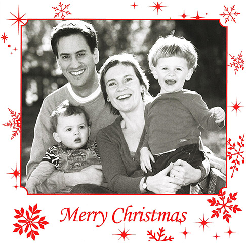 Political Christmas cards: Politicians Christmas cards