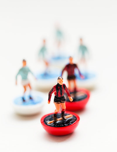 The Selby: Andrew Renton: Subbuteo figures
