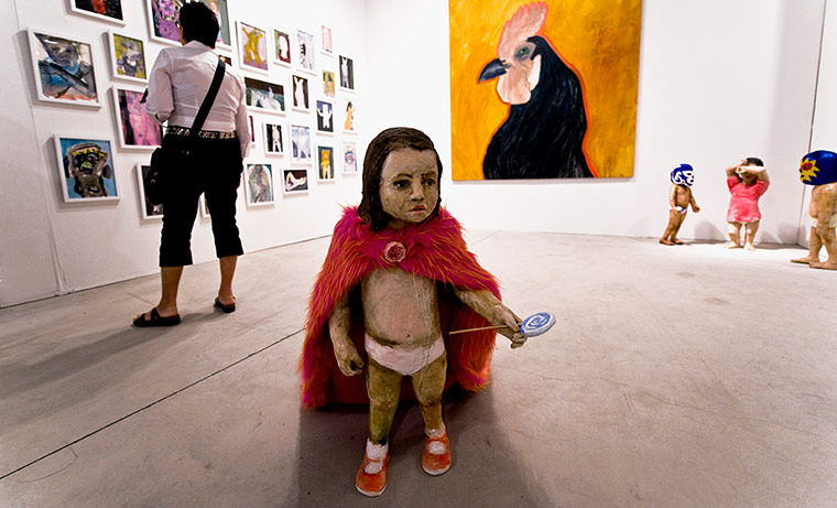 Art Basel: 'Kid With Cape' by Claudia Alvarez 