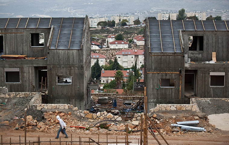 20 Photos: ***BESTPIX*** Construction Continues As West Bank Settlement Debate Rages