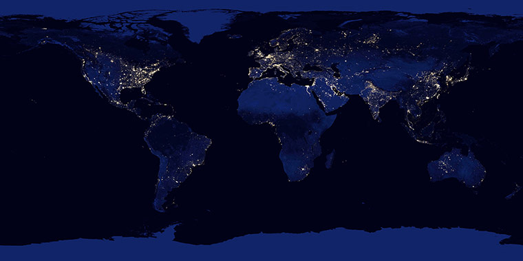 20 Photos: Black Marble, an unprecedented new look at Earth at night - 05 Dec 2012