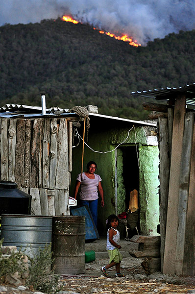 Drought in Mexico: WILD FIRES IN THE NORTH OF MEXICO