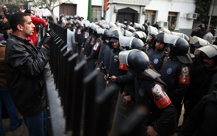 24 hours in pictures: Demonstrators in Cairo