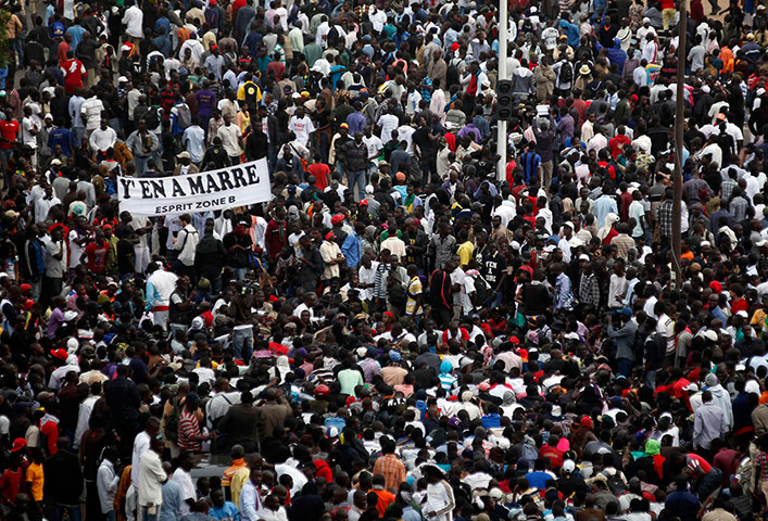 Protest in Senegal: Anti-government demonstrators take to the streets 