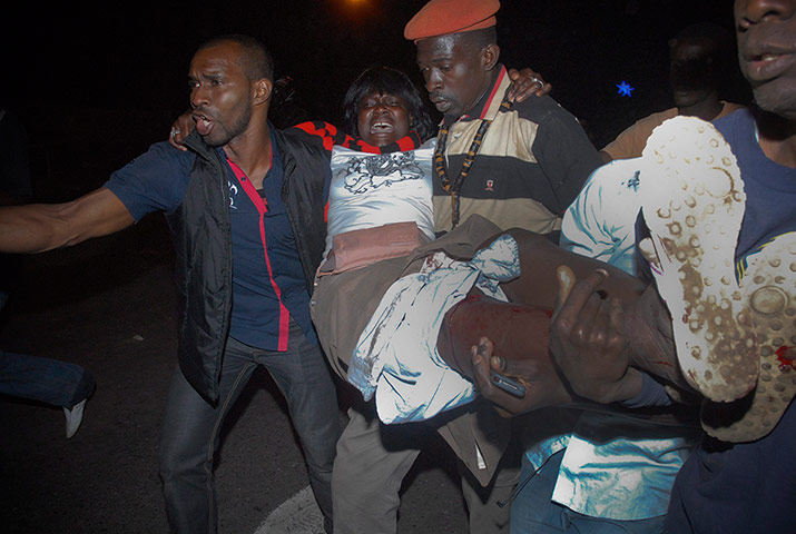 Protest in Senegal: Pre-election opposition protest in Dakar ,Senegal