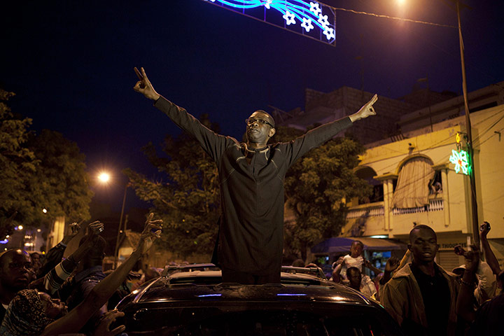 Protest in Senegal: Youssou N'Dour, a popular Senegalese singer 
