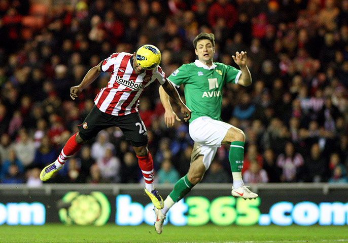 Wed Premier League: Stephane Sessegnon scores for Sunderland against Norwich City
