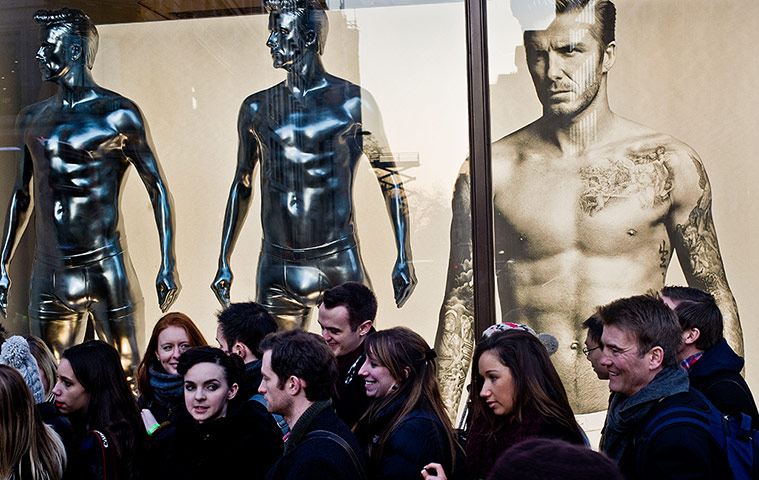 David Beckham fashion: David Beckham launches his new range of underwear for H & M 