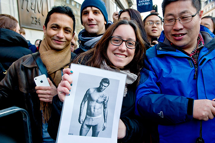 David Beckham fashion: David Beckham launches his new range of underwear for H & M 