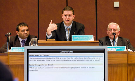 Oldham council question time