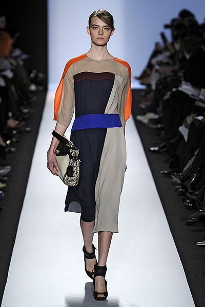 New York fashion week: The BCBG Max Azria show during at The Theatre at Lincoln Centre