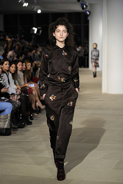 New York fashion week: The Cynthia Rowley show at the IAC Building