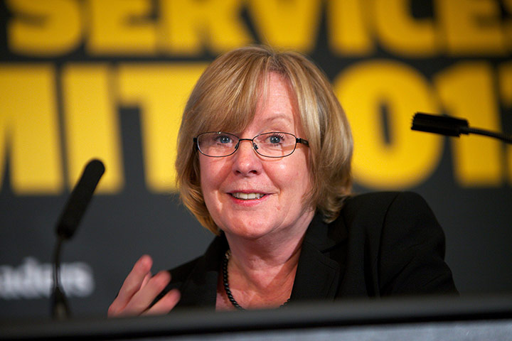 Public Services Summit : Carolyn Downs speaking at the 2012 Public Services Summit