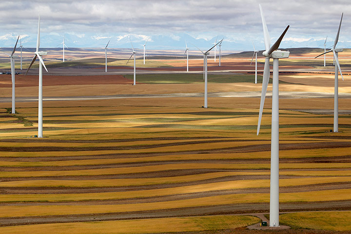 Wind Energy: NaturEner Wind Turbine Farm Tour