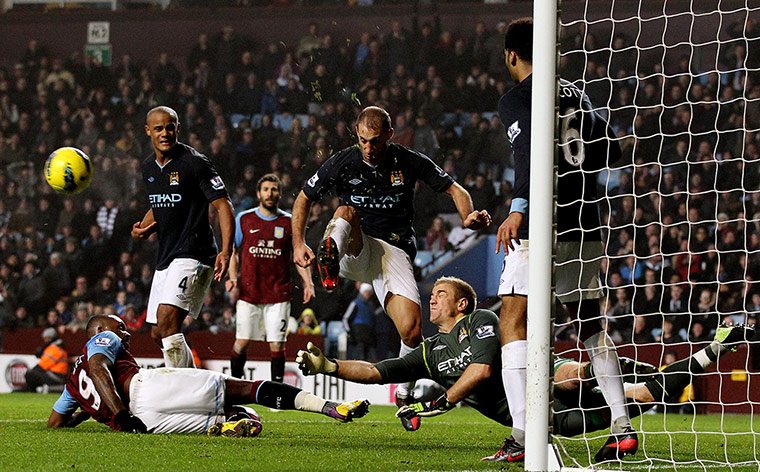 Prem round up: Joe Hart saves Darren Bent's shot 