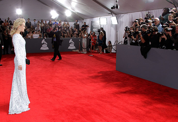 54th Grammy arrivals: 54th Grammy arrivals