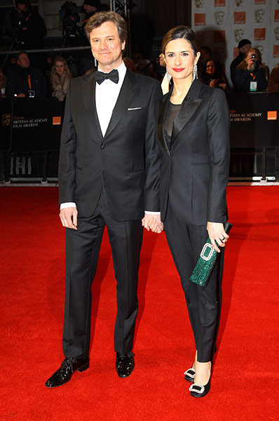 Bafta six of the best: Colin and Livia Firth