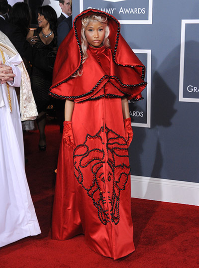 Wild Grammy outfits: Nicki Minaj at the Grammys