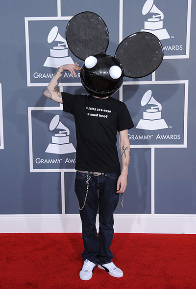 Wild Grammy outfits: DJ Deadmau5