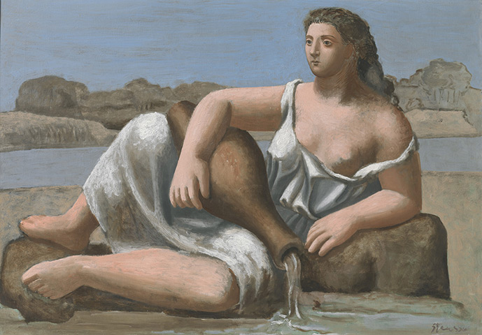 Picasso & Modern Brit Art: The Source 1921 by Pablo Picasso