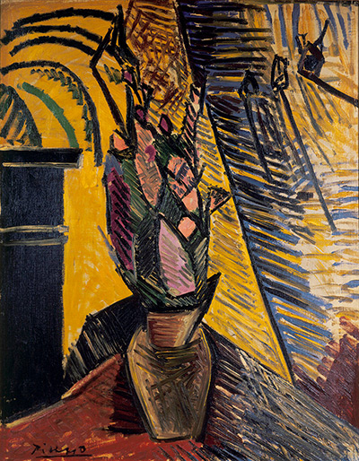 Picasso & Modern Brit Art: Vase of Flowers, 1908 by Pablo Picasso